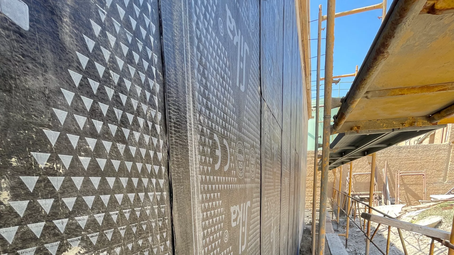 Basement waterproofing